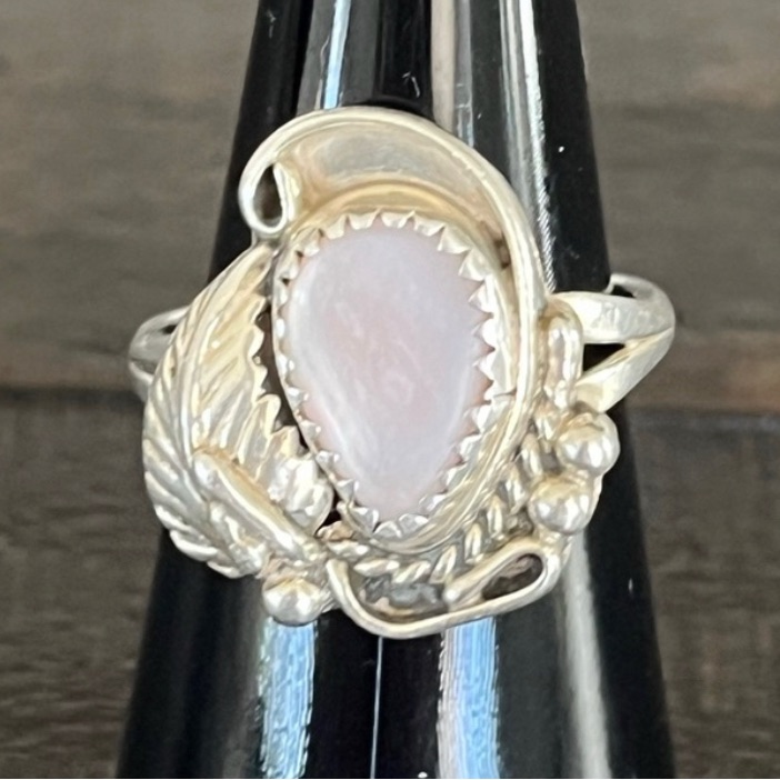 Navajo Sterling Silver Ring Sterling And Artist Stamped 95$